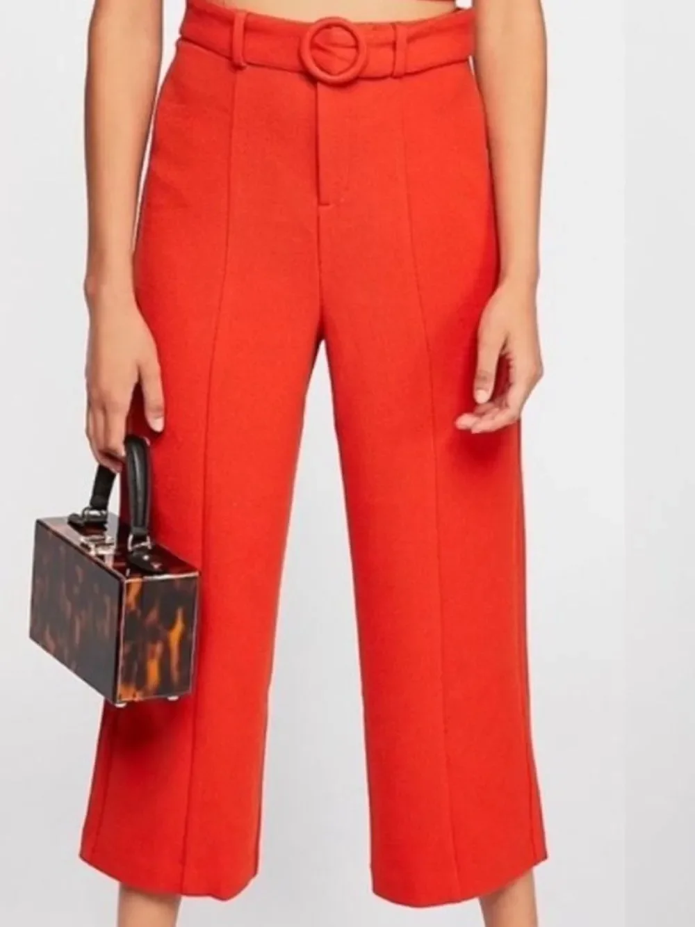 Free People Ali Set Pants Wide Leg Size 8